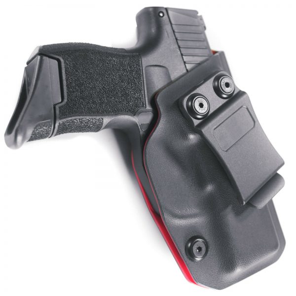 For SIG P365 IWB Red / Black Kydex Concealed Carry Retention Holster Right Hand 1
