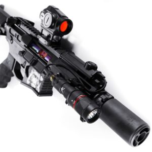 Ktactical rail rifle ar15 light with button 16 AR15-min