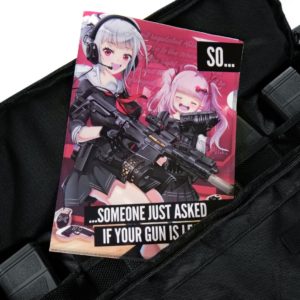 ktactical anime a4 paper binder folder plastic sheet legal gun registration holster binder 7-min