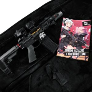 ktactical anime a4 paper binder folder plastic sheet legal gun registration holster binder 8-min