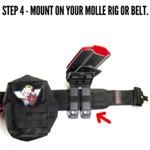Universal molle mount ktactical holster rotation 360 degrees gear wheel 12-min