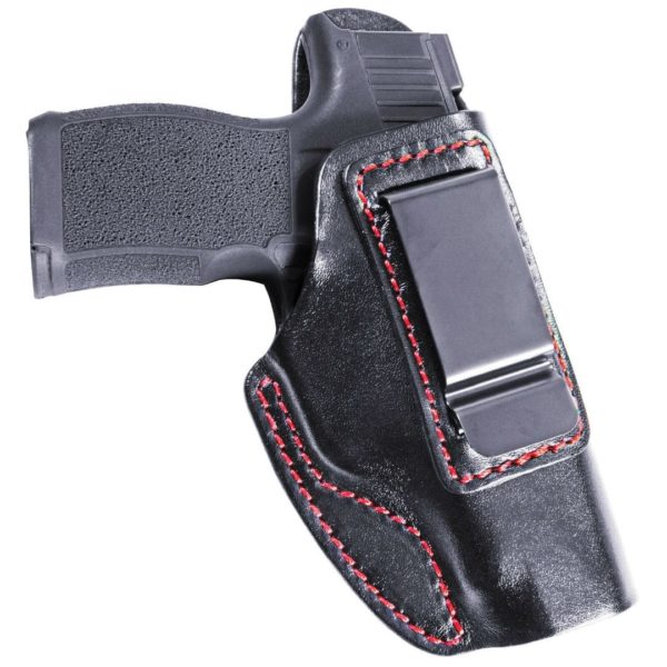 Sig P365 XL IWB Leather Holster Right Handed Conceal Carry CCW P365XL Ktactical 0-min