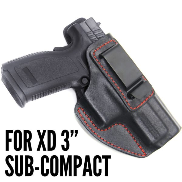 Springfield leather ktactical xd sub compact holster iwb right handed 00-min