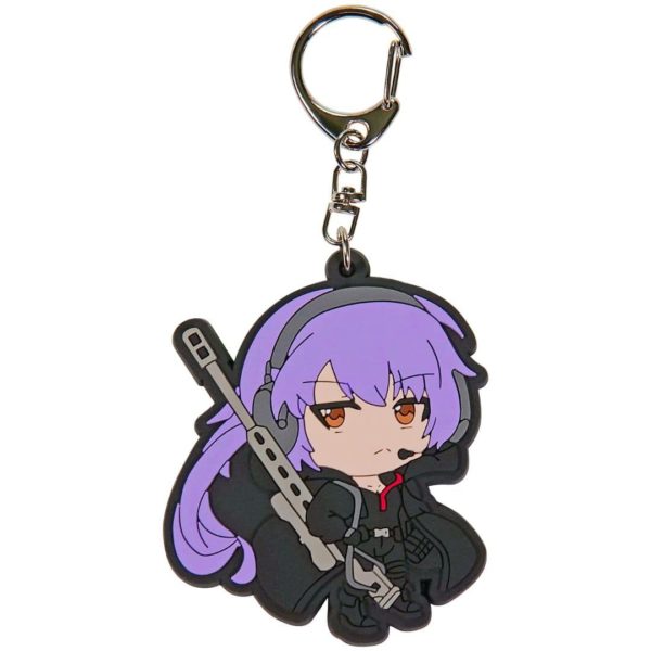 Tactical anime girl gun keychain kawaii ktactical purple hair 1-min