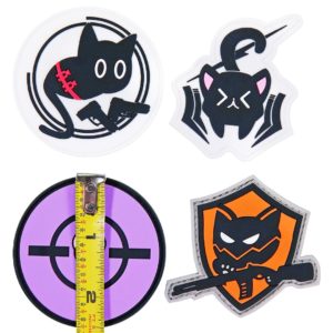 Tactical anime girl gun patch kawaii ktactical squad all patches 1-min