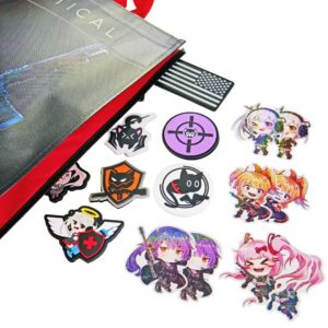 ktactical swag pack anime sticker patches kawaii 1-min