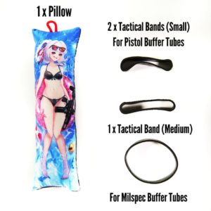 ktactical anime pillow buffer stock brace tube cute tactical girl pillow mini small 6-min