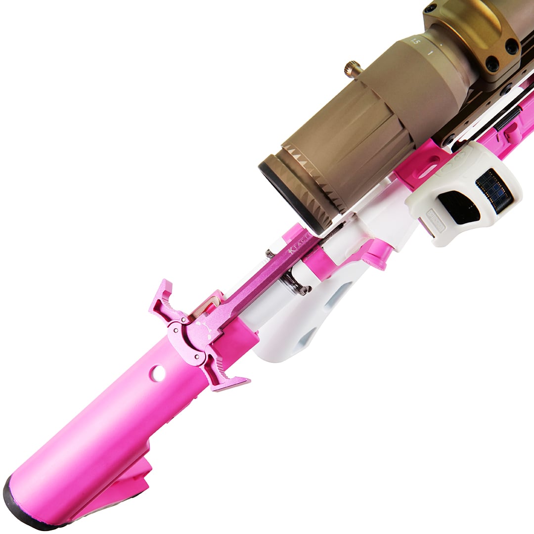 BLEM PINK BAT Charging Handle 556 / 223 AR15 7075 Aluminum