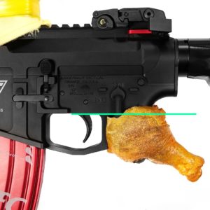 California Featureless Chicken Hunting Ktactical Fried Chicken Grip AR15 AR Legal Compliant 1-min