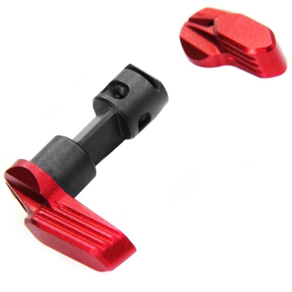 Radian KTactical Selector Switch Red AR15 anodized ambidextrous double 2 switch 0-min