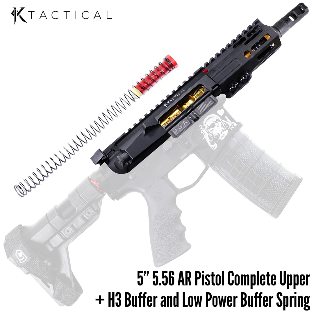 Kawaii Mini 5″ 556 Complete Upper Receiver for AR15 – KTactical
