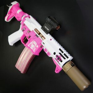 AR Pistol Pink White Rose Gold Yandere anime gun best weapon color cerakote 0 PINK 1080px-min