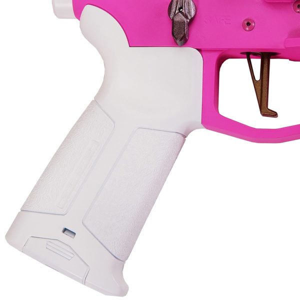 Hera White Pistol Grip AR15 cerakote white yandere ktactical pink 0 1080px-min