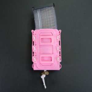 PINK AR Mag Pouch AR15 556 Yandere Anime Girl Belt White Pink KTactical 3-min