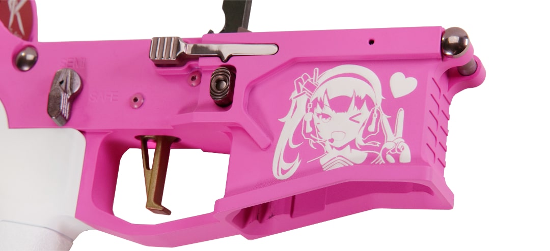 Rose Gold (TiCN) AR15 Lower Parts Base Kit – KTactical | Premium ...