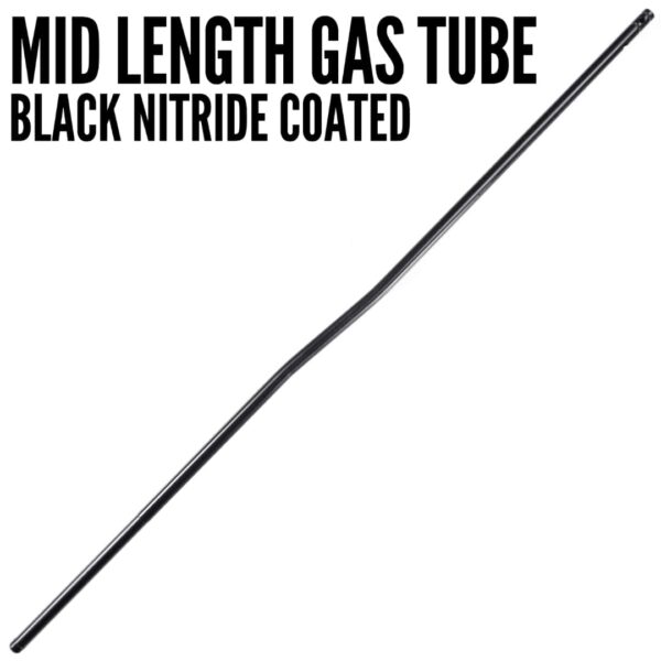 Black Nitride Midlength Gas Tube for AR15 0-min