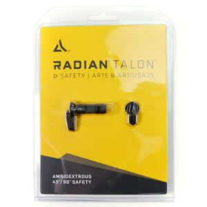 Radian Black Selector Switch AR15 556 223 ambidextrous ambi short and large size 45 90 degree 2-min