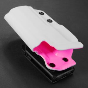 For Glock 19 OWB kydex pink white holster yandere cute anime 6-min