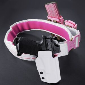 For Glock 19 OWB kydex pink white holster yandere cute anime 7-min