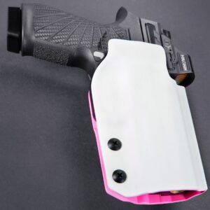 For SIG P320 OWB Kydex White and Pink Yandere KTactical Holster Kawaii Cute 0-min