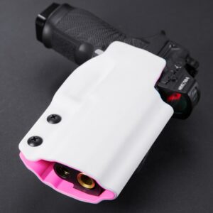 For SIG P320 OWB Kydex White and Pink Yandere KTactical Holster Kawaii Cute 3-min