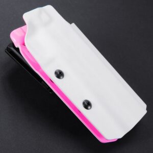 for 1911 2011 Kydex OWB holster white pink yandere cute kawaii 4-min
