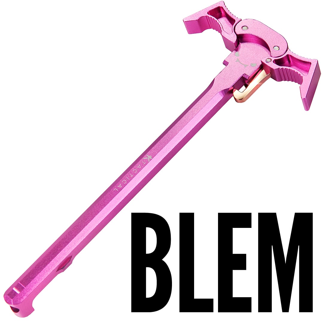 BLEM PINK BAT Charging Handle 556 / 223 AR15 7075 Aluminum