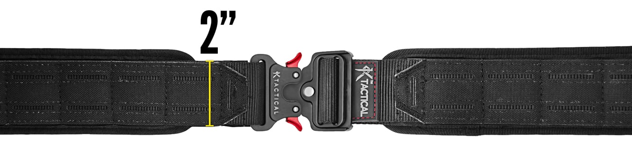 Tactical Battle Belt Loadout Kit Molle Padded Metal Buckle 32